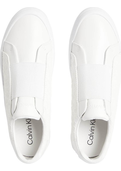 Calvin Klein Beyaz Kadın Sneaker HW0HW02219YBR