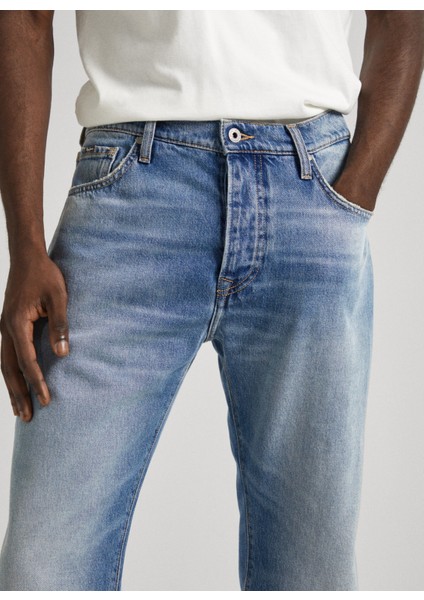 Normal Bel Regular Straight Erkek Denim Pantolon PM207394MI9-000 Straıght Jeans modelleri
