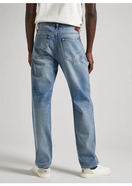 Normal Bel Regular Straight Erkek Denim Pantolon PM207394MI9-000 Straıght Jeans fırsatları