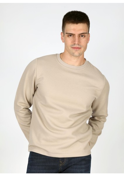 Bisiklet Yaka Bej Erkek Sweatshırt 251 Lcm 241025 Luken Bej fiyatları