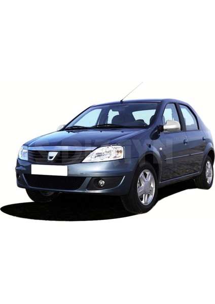 S-Dizayn Dacia Logan Ayna Kapağı 2 Prç. Abs. Krom 2005-2013