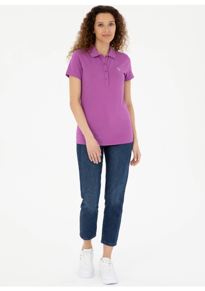 Polo Yaka Mor T-Shirt GTP-IY24 fırsatları