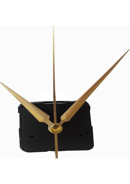 Saat Mekanizması,Quartz Akar Saat Mekanizması 22 mm Ve Seti (Akrep - Yelkovan - Saniye) Askısız