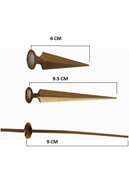 Saat Mekanizması,Quartz Akar Saat Mekanizması 22 mm Ve Seti (Akrep - Yelkovan - Saniye) Askısız