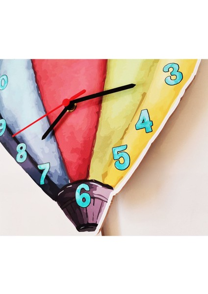 Ahşap Çocuk Odası Sarkaçlı Uçan Balon Duvar Saati indirimleri