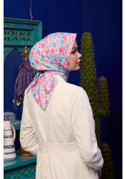 Marrakech Koleksiyon Soft Eşarp Vizon Siyah Kahve 1192-01