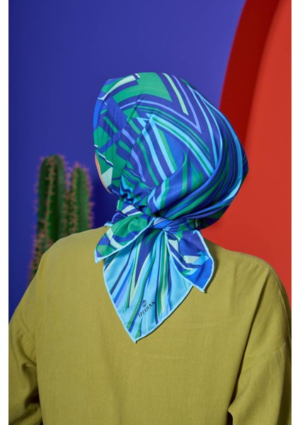 Marrakech Koleksiyon Soft Eşarp Kiraz Pembe Keten 1208-04