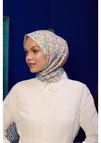 Marrakech Koleksiyon Soft Eşarp Açık Mor Hardal 1193-01 fiyatları