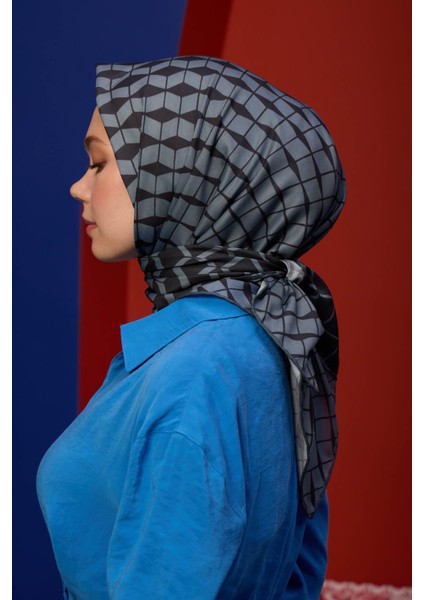 Marrakech Koleksiyon Soft Eşarp Koyu Lila 1194-10