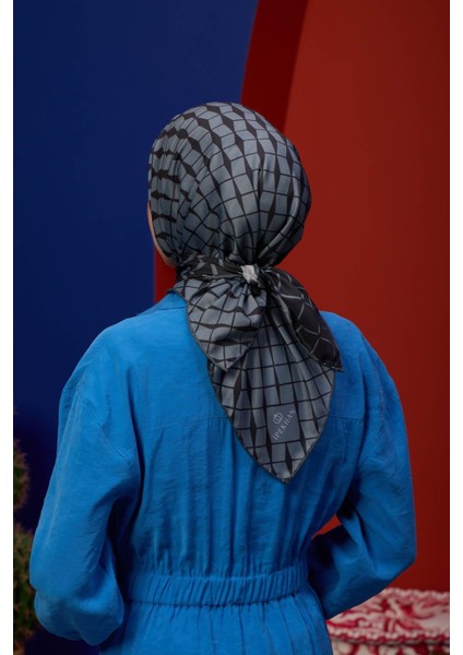 Marrakech Koleksiyon Soft Eşarp Koyu Lila 1194-10