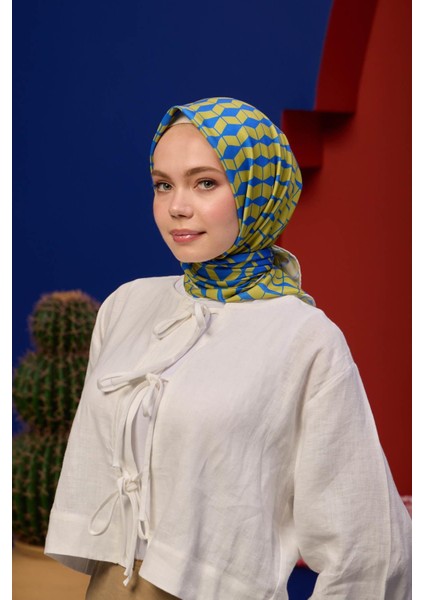 Marrakech Koleksiyon Soft Eşarp Koyu Lila 1194-10