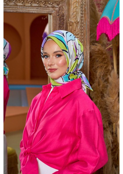 Marrakech Koleksiyon Soft Eşarp Nar Gold 1199-07