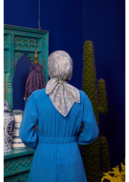 Marrakech Koleksiyon Soft Eşarp Açık Mor Hardal 1193-01 fırsatları