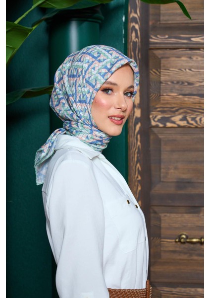Marrakech Koleksiyon Soft Eşarp Somon Ametist 1203-10