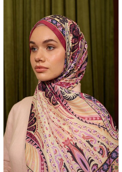 Marrakech Koleksiyon Soft Şal Şeftali Kırmızı 3047-09 modelleri