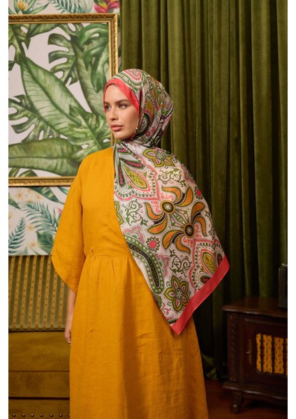 Marrakech Koleksiyon Soft Şal Pembe Somon 3048-07