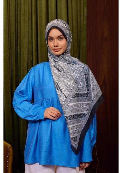 Marrakech Koleksiyon Soft Şal Koyu Gri Siyah 3047-13
