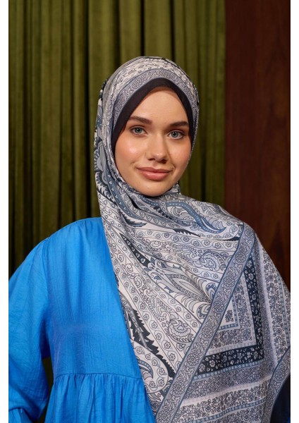 Marrakech Koleksiyon Soft Şal Koyu Gri Siyah 3047-13
