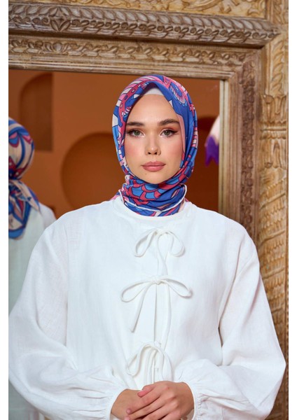 Marrakech Koleksiyon Soft Eşarp Turuncu Vizon 1202-03