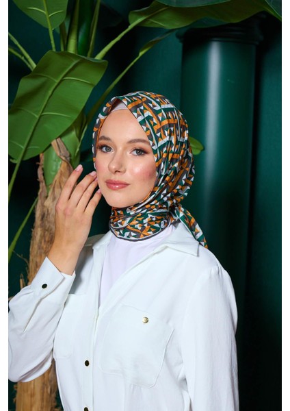 Marrakech Koleksiyon Soft Eşarp Somon Ametist 1203-10
