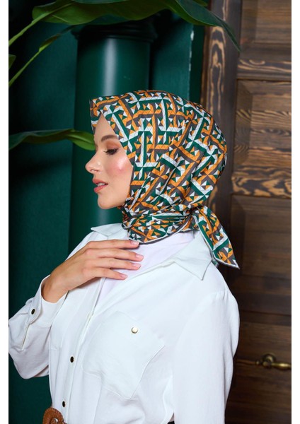 Marrakech Koleksiyon Soft Eşarp Somon Ametist 1203-10
