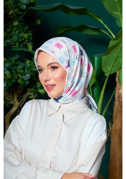 Marrakech Koleksiyon Soft Eşarp Turuncu Yeşil 1204-06 fiyatları