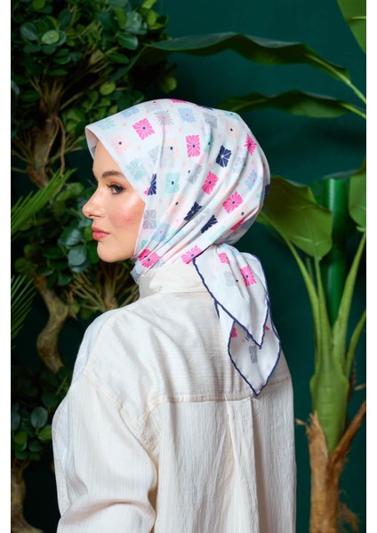 Marrakech Koleksiyon Soft Eşarp Turuncu Yeşil 1204-06 fırsatları