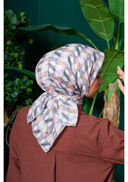 Marrakech Koleksiyon Soft Eşarp Siyah Çam Yeşili 1205-05