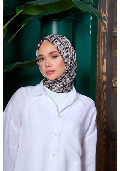 Marrakech Koleksiyon Soft Eşarp Somon Ametist 1203-10