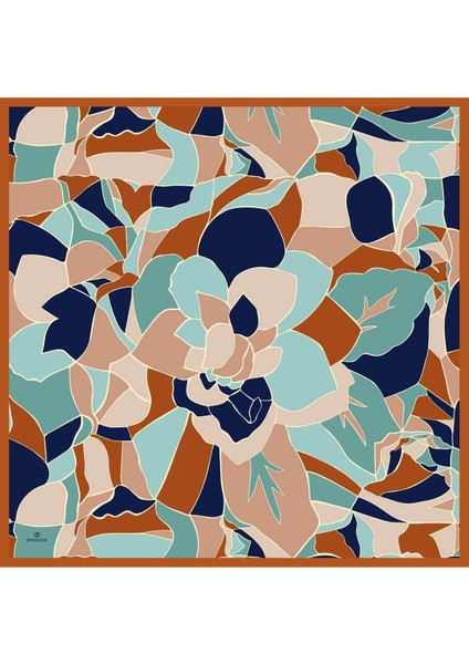 Marrakech Koleksiyon Soft Eşarp Turuncu Koyu Lila 1198-06 indirimleri