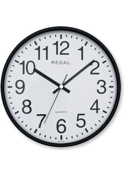 Marka: Regal 0252 Bw Yuvarlak 26 cm Duvar Saati Kategori: Duvar Saati