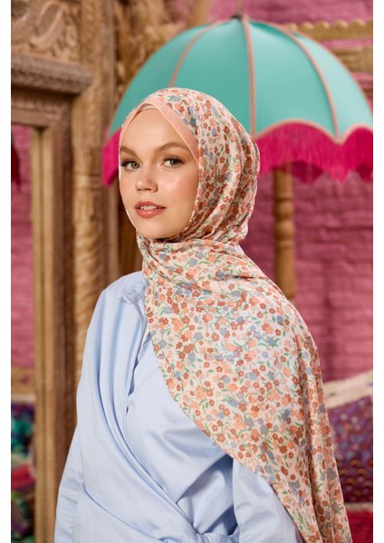 Marrakech Koleksiyon Soft Şal Yağ Yeşili Fuşya 3046-01 fırsatları