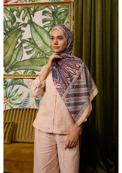 Marrakech Koleksiyon Soft Şal Şeftali Kırmızı 3047-09