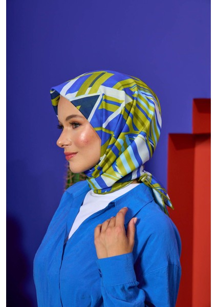 Marrakech Koleksiyon Soft Eşarp Kiraz Pembe Keten 1208-04