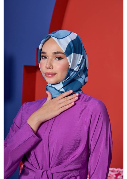 Marrakech Koleksiyon Soft Eşarp Kraliyet Mavi Eflatun 1207-08 fiyatları