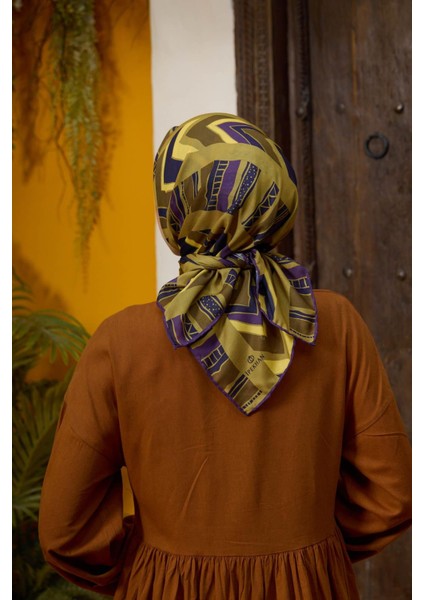 Marrakech Koleksiyon Soft Eşarp Pempe Mor 1197-06 modelleri