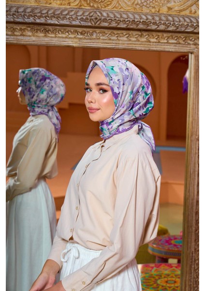 Marrakech Koleksiyon Soft Eşarp Siyah Gri 1200-15 fiyatları