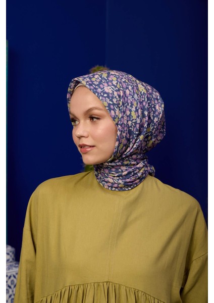 Marrakech Koleksiyon Soft Eşarp Açık Mor Hardal 1193-01 fiyatları