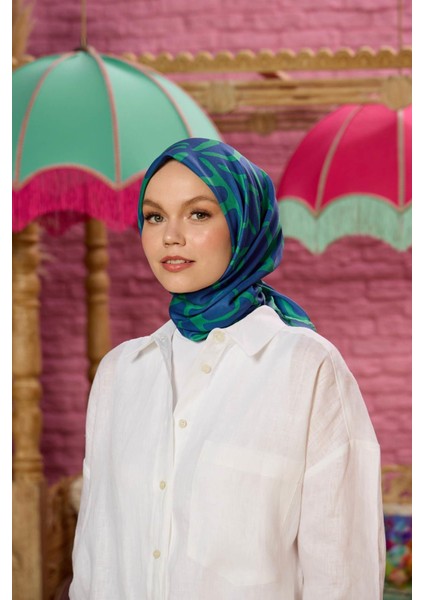 Marrakech Koleksiyon Soft Eşarp Mercan Krem 1196-02