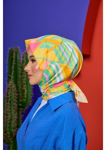 Marrakech Koleksiyon Soft Eşarp Kiraz Pembe Keten 1208-04 modelleri