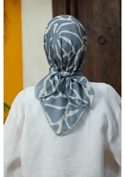 Marrakech Koleksiyon Soft Eşarp Mercan Krem 1196-02