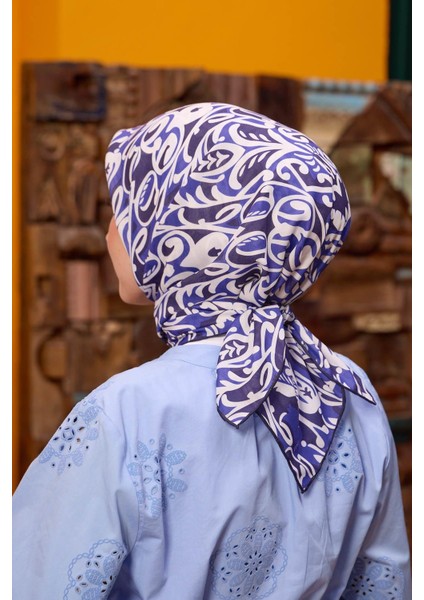 Marrakech Koleksiyon Soft Eşarp Gri Mor 1195-06