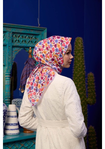 Marrakech Koleksiyon Soft Eşarp Vizon Siyah Kahve 1192-01