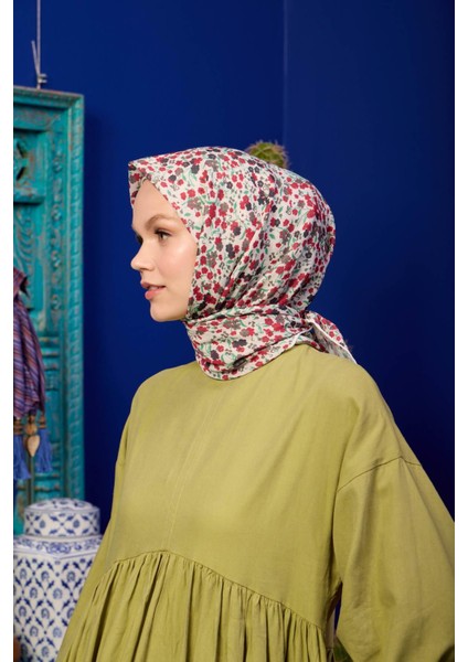 Marrakech Koleksiyon Soft Eşarp Açık Mor Hardal 1193-01 fiyatları