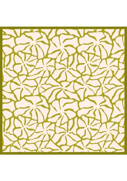 Marrakech Koleksiyon Soft Eşarp Mercan Krem 1196-02