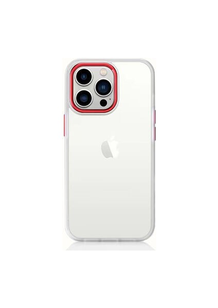 iPhone 12 Kılıf Şık Tasarımlı Krom Premium Kapak
