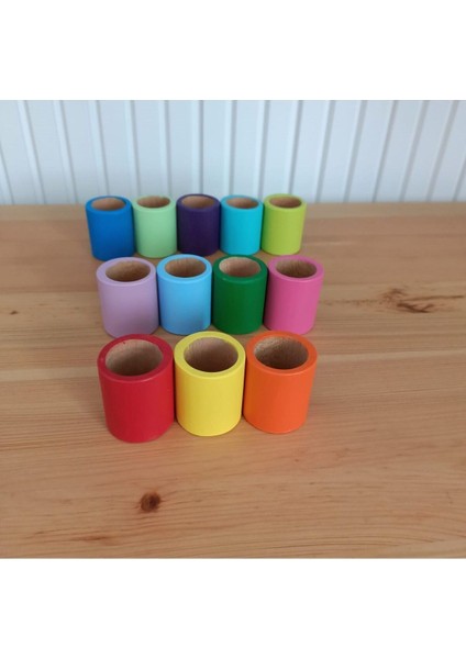 12 Li Waldorf Kaseler (Renkli)