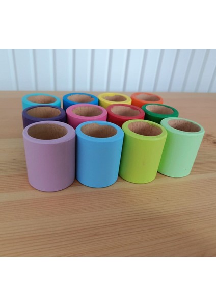 12 Li Waldorf Kaseler (Renkli) fiyatları