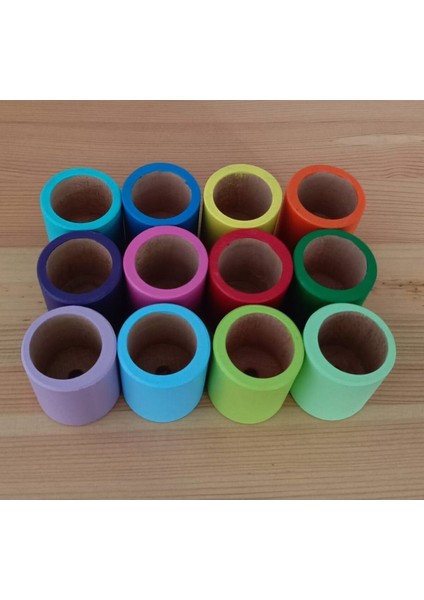 12 Li Waldorf Kaseler (Renkli) modelleri