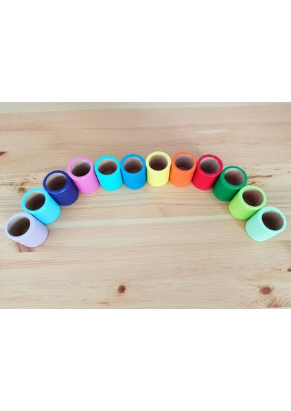 12 Li Waldorf Kaseler (Renkli) fırsatları